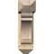 Ekena Millwork Olympic Arts and Crafts Rough Sawn Bracket w/ Offset Brace, Douglas Fir, 6"W x 20"D x 20"H BKT0604X20X20OLY03RDF - alternate 2